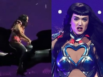 Katy Perry była o krok od tragedii. Fani zamarli. Wszystko się nagrało