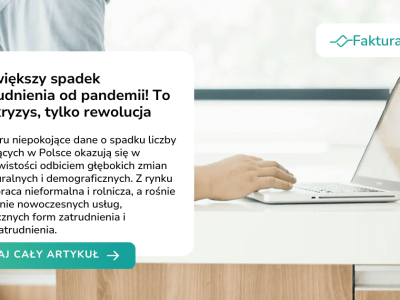 Największy spadek zatrudnienia od pandemii! To nie kryzys, tylko rewolucja