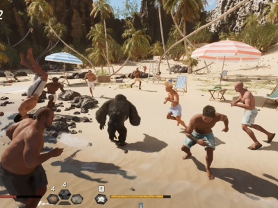 Czy goryl pokona 100 ludzi? Internetowy mem stał się grą na PC