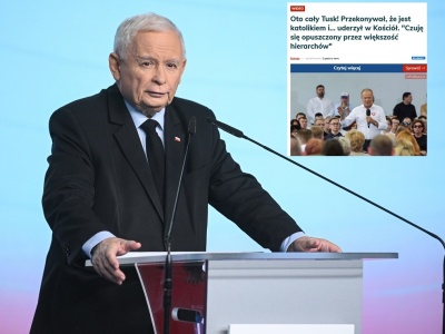 Prezes PiS po wystąpieniu Tuska: 
