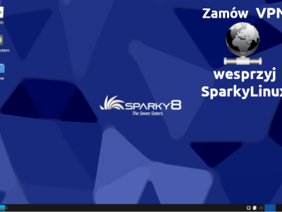 SparkyLinux & MidoriVPN & Astian Cloud