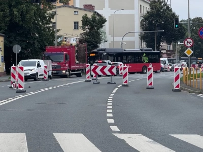 Zmiana organizacji ruchu z powodu remontu. Zobacz jak teraz jeździć po ulicy Wolności