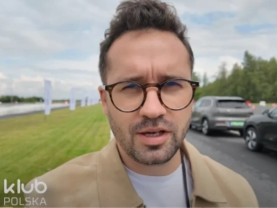 Geely EX5 w wymagających warunkach na torze