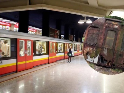Zaskakujące odkrycie. Odnalazł się wagon warszawskiego metra z lat 50.