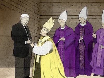 Uwikłani. Słabi. Uzależnieni. Pozbawieni własnego głosu. Polscy biskupi w objęciach prawicy