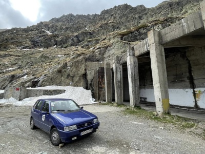 Droga Transfăgărășan Fiatem Uno – podróż przez najpiękniejszą trasę Rumunii