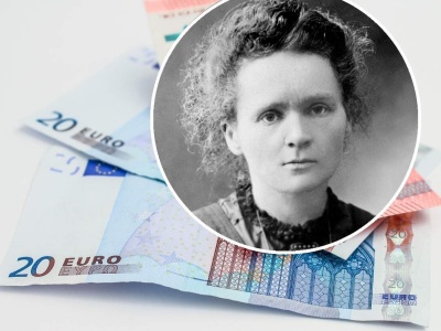 Curie-Skłodowska na banknocie euro bez polskiego nazwiska!? Resort komentuje