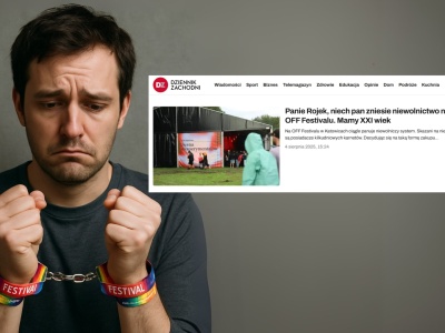 Nie tylko opaski. Podpowiadamy Dziennikowi Zachodniemu przykłady niewolnictwa na festiwalach