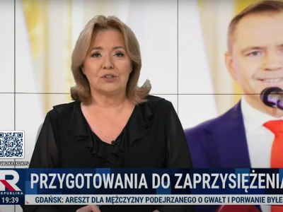 Zaprzysiężenie Karola Nawrockiego w telewizjach: „widowisko” w Republice, TVP z 90 kamerami