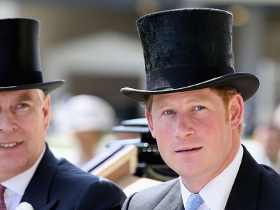 Bójka księcia Harry'ego z księciem Andrzejem. Poszło o Meghan?