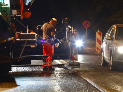 Nocne utrudnienia na ul. Węglarza w Lublinie. Zamknięcia skrzyżowania i prace drogowe przez kilka nocy