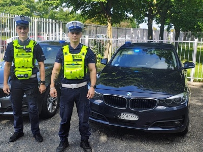 Policjanci z grupy Speed w akcji, uratowali życie 74-latka