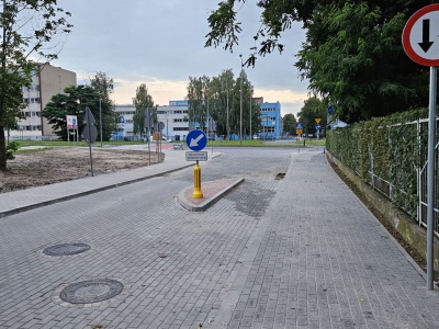 Skrzyżowanie ul. Kasprzaka z al. Obrońców Tobruku gotowe. Roboty przy nowym osiedlu w Olsztynie postępują