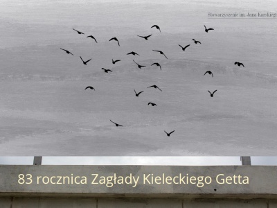 83. rocznica Zagłady Żydów z kieleckiego getta