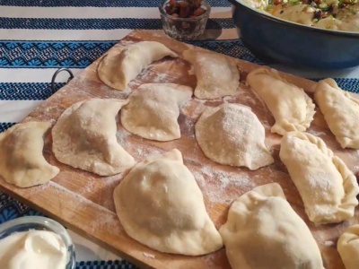Pierogi czarnoleskie. Obecnie mało kto robi, farsz to maestria smaku