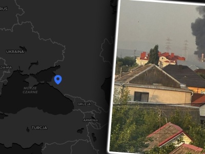 Syreny alarmowe w kilku regionach Rosji. Celne uderzenie w rafinerię