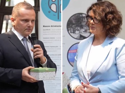 Polityk PiS wręczył kandydatce KO szalik Piasta. Oto co nagle zrobiła