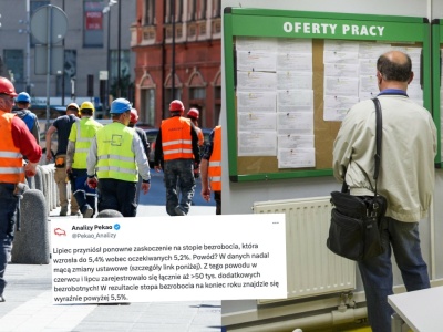 Bezrobocie w Polsce nadal niziutkie, według danych ministerstwa wciąż poniżej 6%