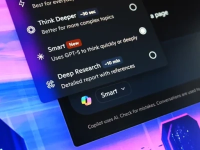 Microsoft wdraża GPT-5 w Copilot. Najpotężniejszy model AI dostępny za darmo