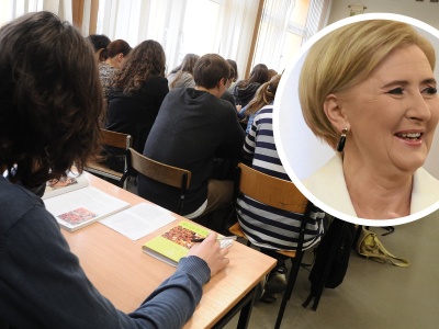 Agata Kornhauser-Duda była nauczycielką niemieckiego. Uczniowie zabrali głos: Była wymagająca