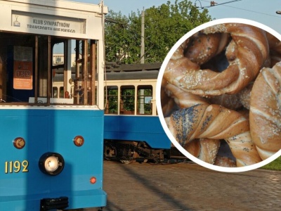 Bezpłatne obwarzanki krakowskie we Wrocławskich Liniach Turystycznych.