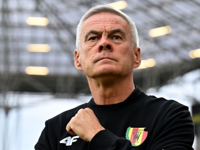 Zieliński w euforii po rozbiciu Radomiaka. 