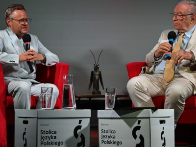 Krzysztof Zanussi z nagrodą 