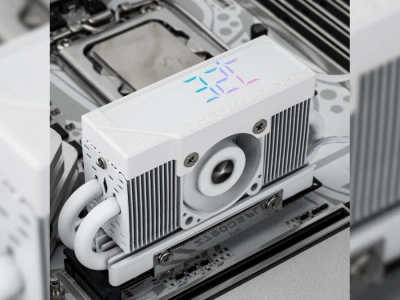 RGB LED to zbyt mało. To chłodzenie SSD posiada własny ekran