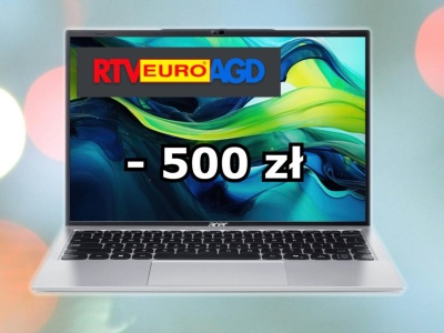 Cena zachęca, a jakość zaskakuje. Za tego laptopa zapłacimy już 1999, a nie 2499 zł