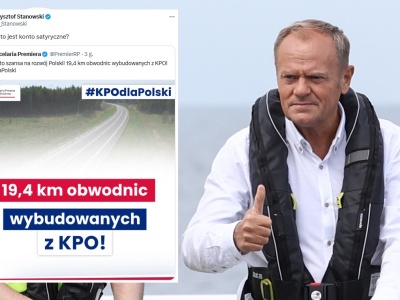 KPRM Tuska cieszy się, że z KPO powstało... 19 km obwodnic