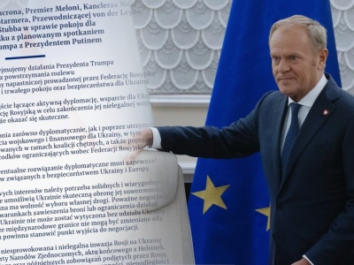 Wspólne stanowisko europejskich liderów ws. Ukrainy. Wśród nich Donald Tusk