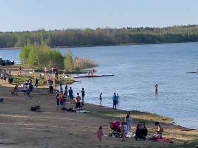 Akcja nad zalewem Nakło-Chechło. Służby otrzymały niepokojące zgłoszenie