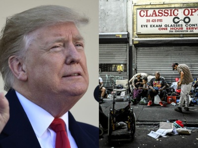 Donald Trump, w ramach walki z bezdomnością, chce rozmieścić Gwardię Narodową na ulicach Waszyngtonu