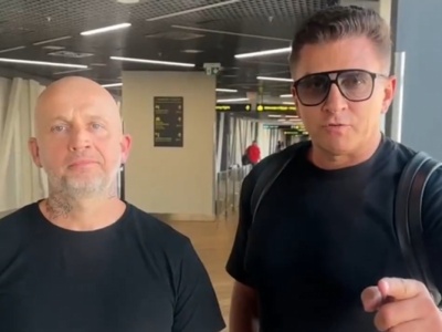 Peja przyleciał do Belgradu wspierać Lecha Poznań