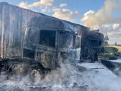 Płomienie i śmierć na A1. Koszmarny wypadek pod Pelplinem