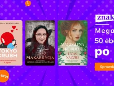 Promocje dnia – 12.08.2025: Znak, Otwarte, Agora, Tajwan, Zwierciadło, Świat Książki, Helion, Kryminalny PRL