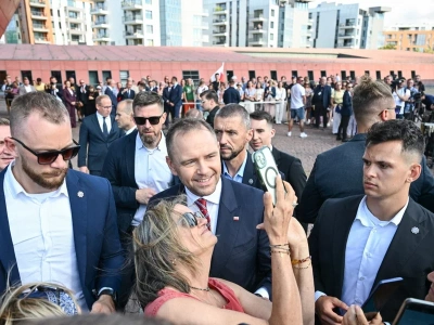 Poszła na spotkanie z Nawrockim. Zwróciła uwagę na jedną rzecz