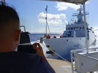 Szokujące nagranie z pokazu głupoty. Wojny nie ma, a Chiny i tak właśnie straciły okręt