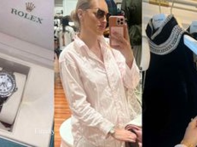Caroline Derpienski relacjonuje luksusowe zakupy w Miami. Kupiła Rolexa? 