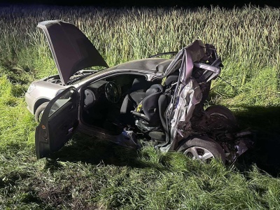 Tragedia na DK57. Nie żyje ojciec i jego synek