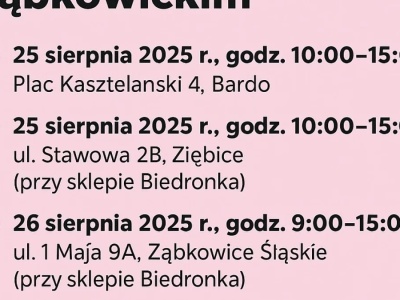 Bezpłatne badania mammograficzne w powiecie ząbkowickim – mammobusy odwiedzą pięć miejscowości