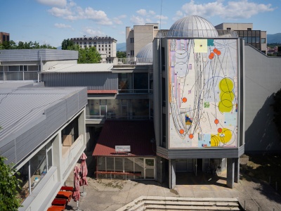 Mozaika polskiego artysty w Skopje. Jest ogromna