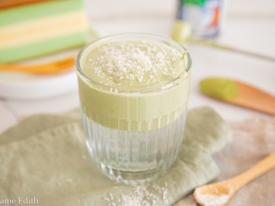 Matcha coconut cloud