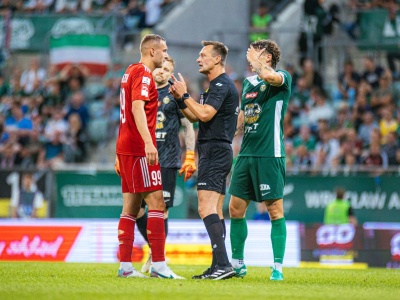 Gorąca końcówka w meczu Śląska Wrocław