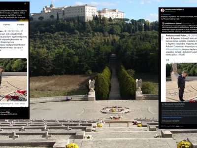 Zapomniane Monte Cassino? Wysocka-Schnepf broni męża