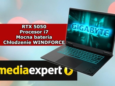 Dziś laptop z RTX 5050 tylko za 3799 zł. Promocja limitowana - zostało 26 sztuk