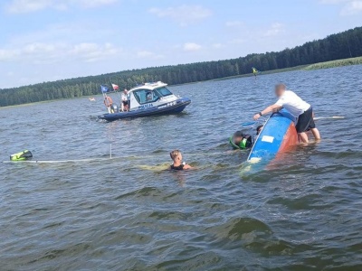 Cztery osoby uratowane przez bydgoskich wodniaków w weekend [zdjęcia]