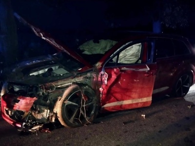 Poranny koszmar pod Bobolicami! Audi uderzyło w Opla i uciekło z miejsca wypadku