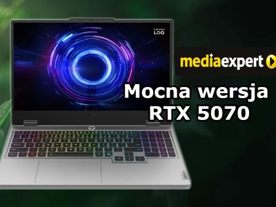 Laptop z RTX 5070 tańszy o 684 zł - Intel Core i7, 32 GB RAM i Windows 11