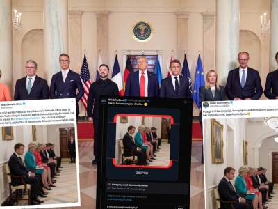Prawicowe gwiazdy uwierzyły w fejka z przedstawicielami Europy czekającymi w przedpokoju na Trumpa